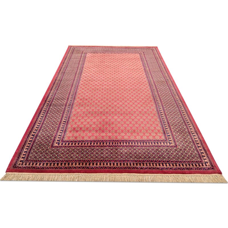 6x9 ft Hand Knotted Red Wool Carpet - Image 2