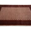 5ft×7ft White Hand Knotted Lichi Carpet Wool - Image 5