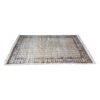 4×6 Feet Hand Knotted Parda Silk Carpet White - Image 4