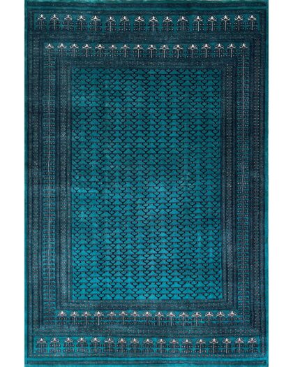 6 by 9 teal carpet