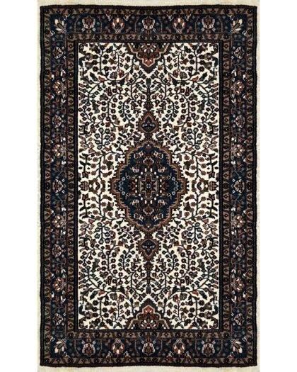 3 by 5 feet persian carpet white