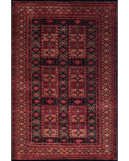 4 by 6 feet brown carpet handmade