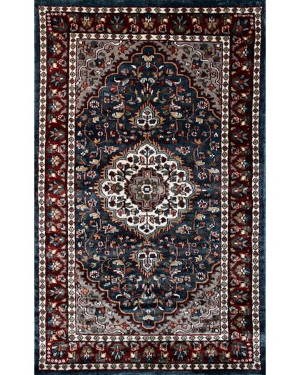 2.5x4 feet Hand Knotted Viscose Rug Indopersian Gray