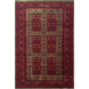 4×6 Feet Green Hand Knotted Dubba Carpet