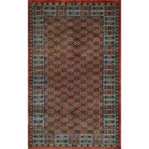 2.5x4 Feet Handmade Wool Carpet Tribal (Copper)