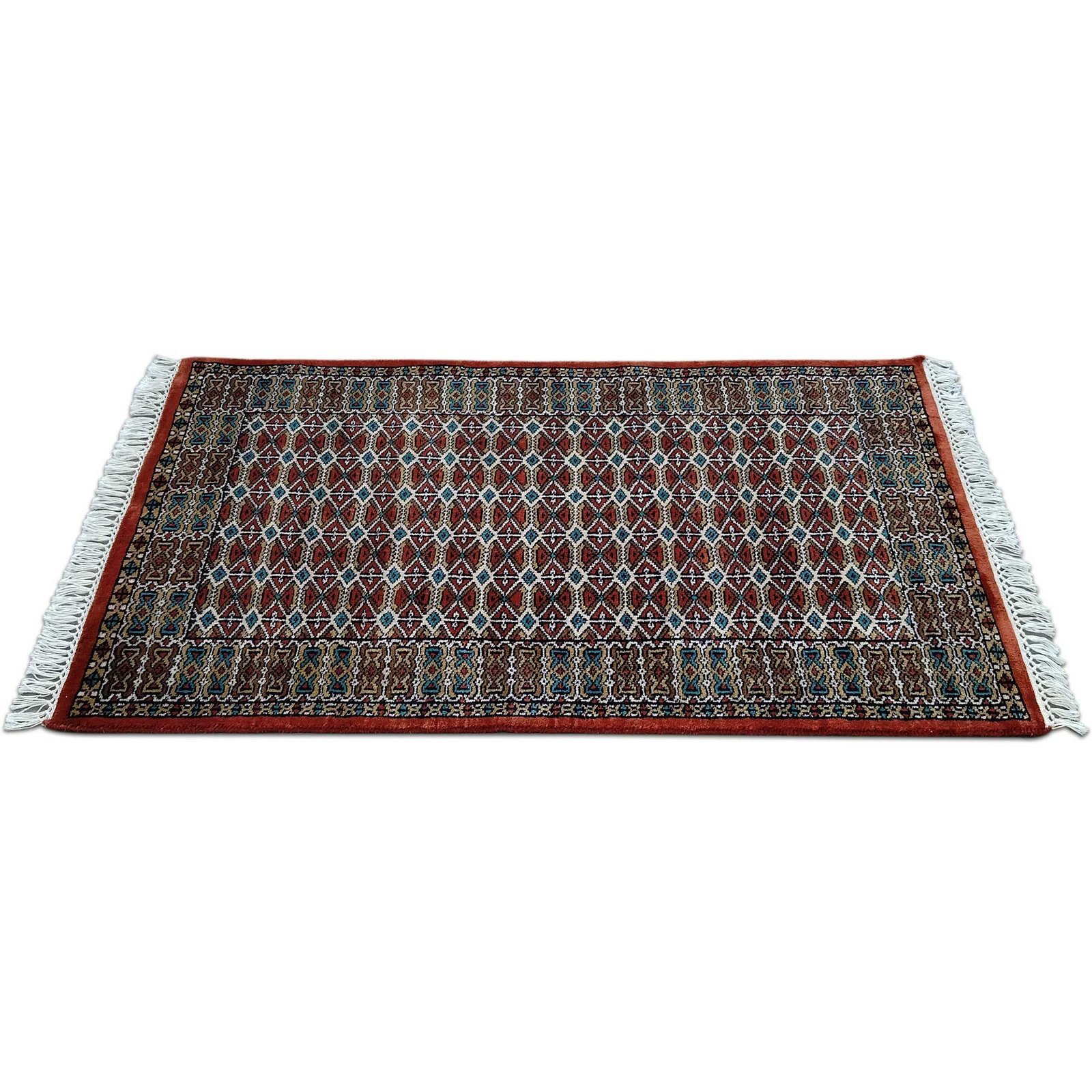 2.5x4 Feet Handmade Wool Carpet Copper - Image 3