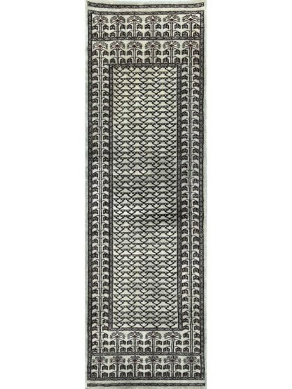 2.5x8 feet Parda Fade Olive Hand Knotted Wool Carpet