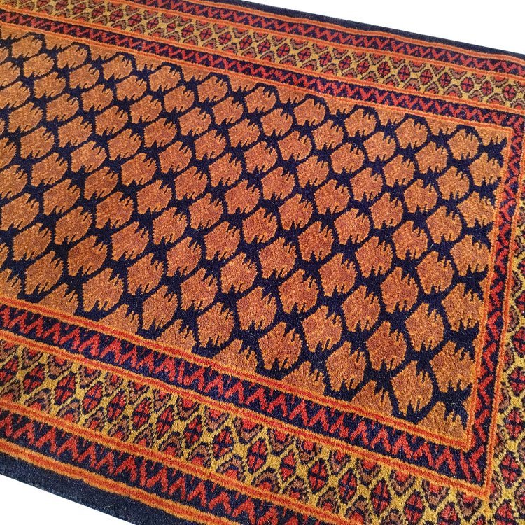 2.5x8 Feet Hand Knotted Black Wool Carpet Lichi - Image 3