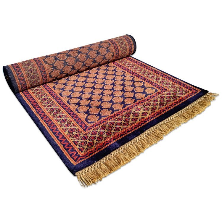 2.5x8 Feet Hand Knotted Black Wool Carpet Lichi - Image 5