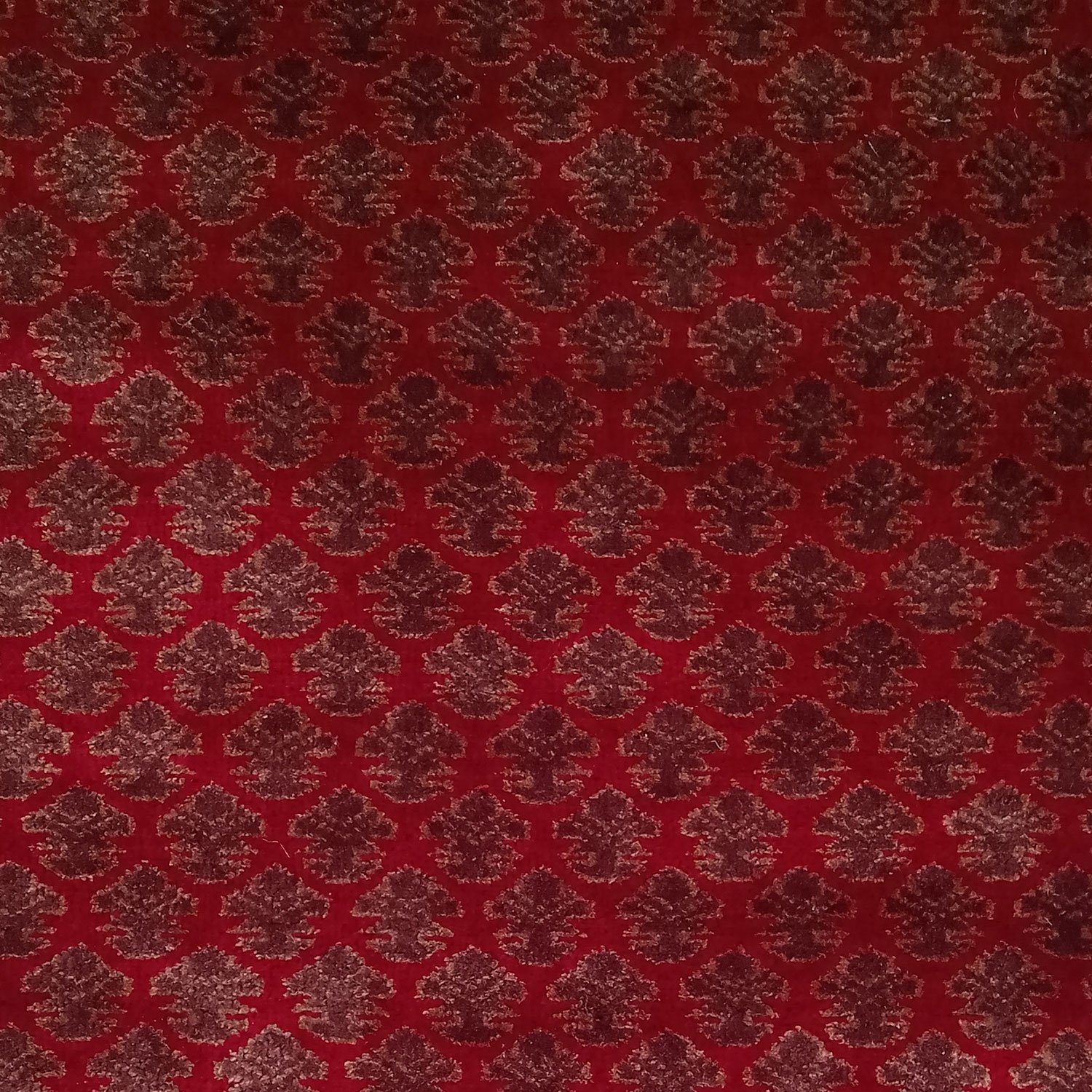 3×5 Feet Hand Knotted Lichi Wool Carpet Red - Image 3