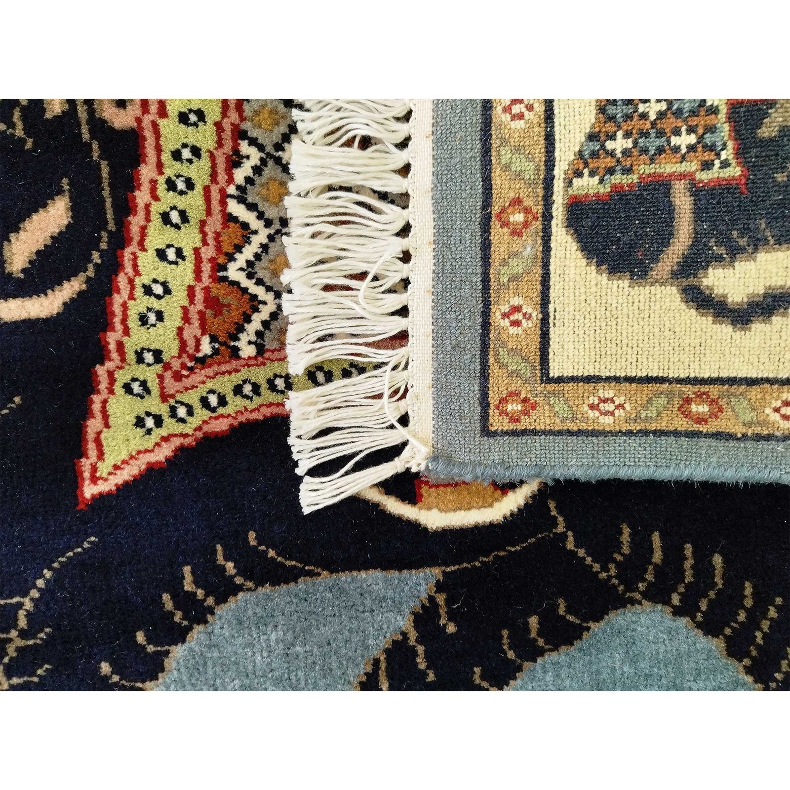 4x3 feetElephant Carpet Wool Hand Knotted - Image 5