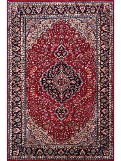4x6 feet Hand Knotted Persian Wool Carpet Red