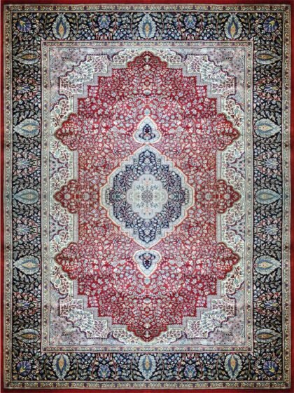 9x12 Feet Handmade Persian Wool Carpet Red