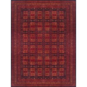 9x12 feet Handmade Tribal Carpet Black & Broun