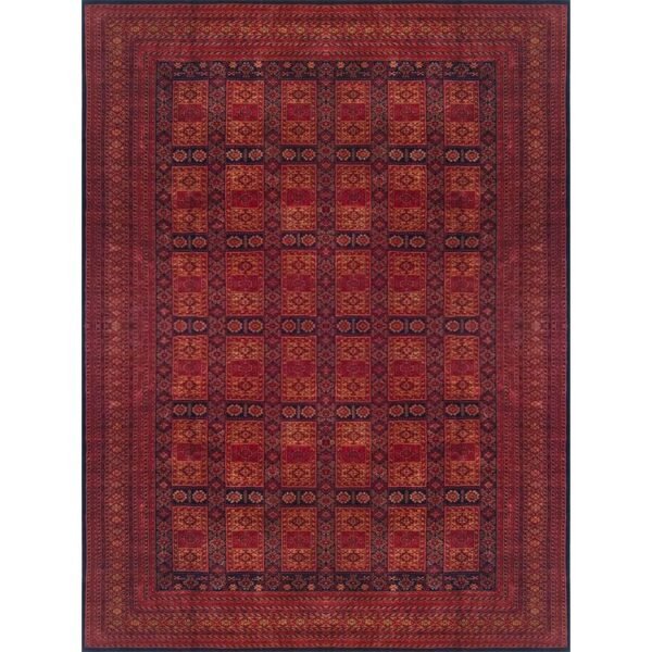 9x12 feet Handmade Tribal Carpet Black & Broun