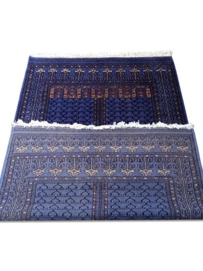 4×6 Feet Handmade Purple Wool Carpet Parda
