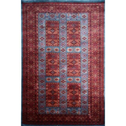 4×6 Feet Handmade Wool Carpet Royal Grey Hand Knotted Dubba Carpet
