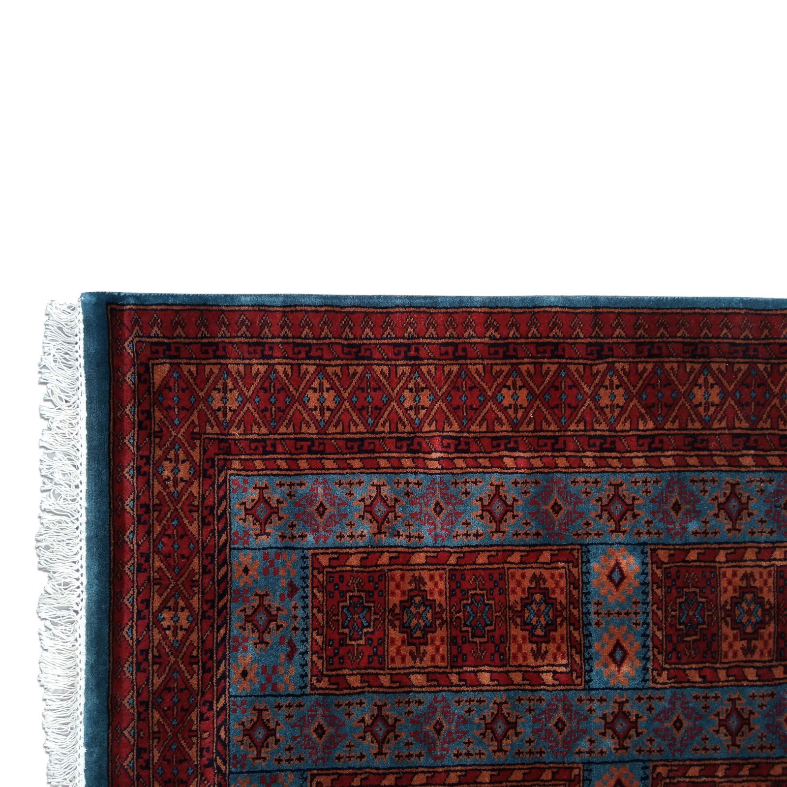 4×6 Feet Handmade Wool Carpet Royal Grey Hand Knotted Dubba Carpet - Image 5