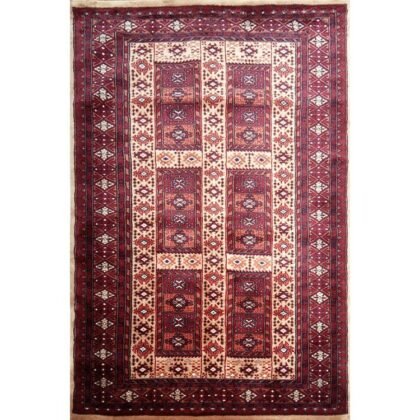 4×6 Feet Handmade Wool Carpet Royal Yellow Hand Knotted Dubba Carpet