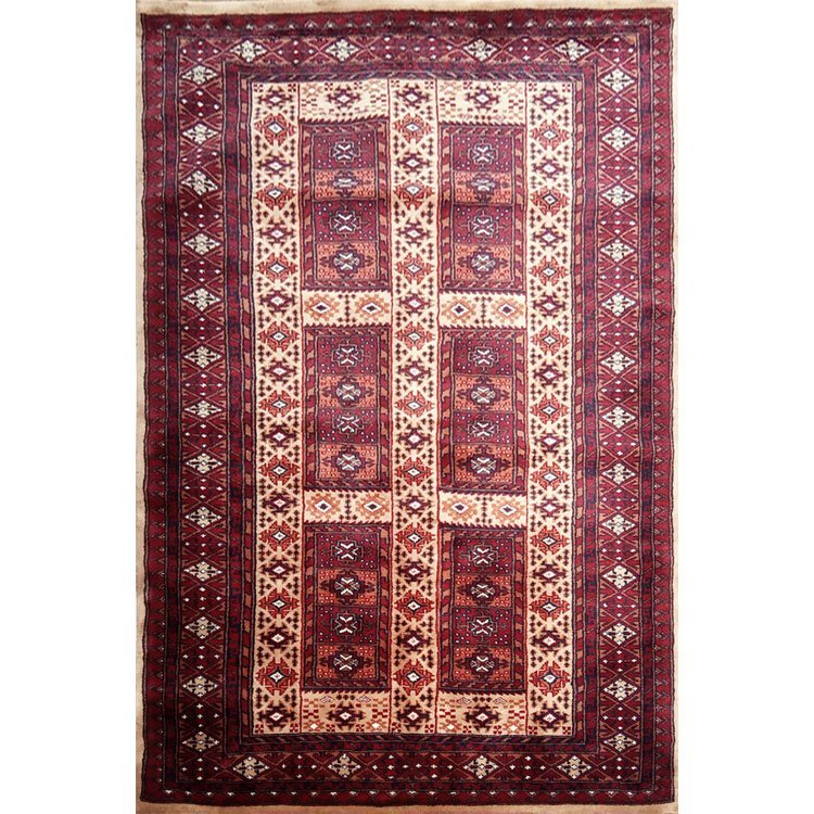 4×6 Feet Handmade Wool Carpet Royal Yellow Hand Knotted Dubba Carpet