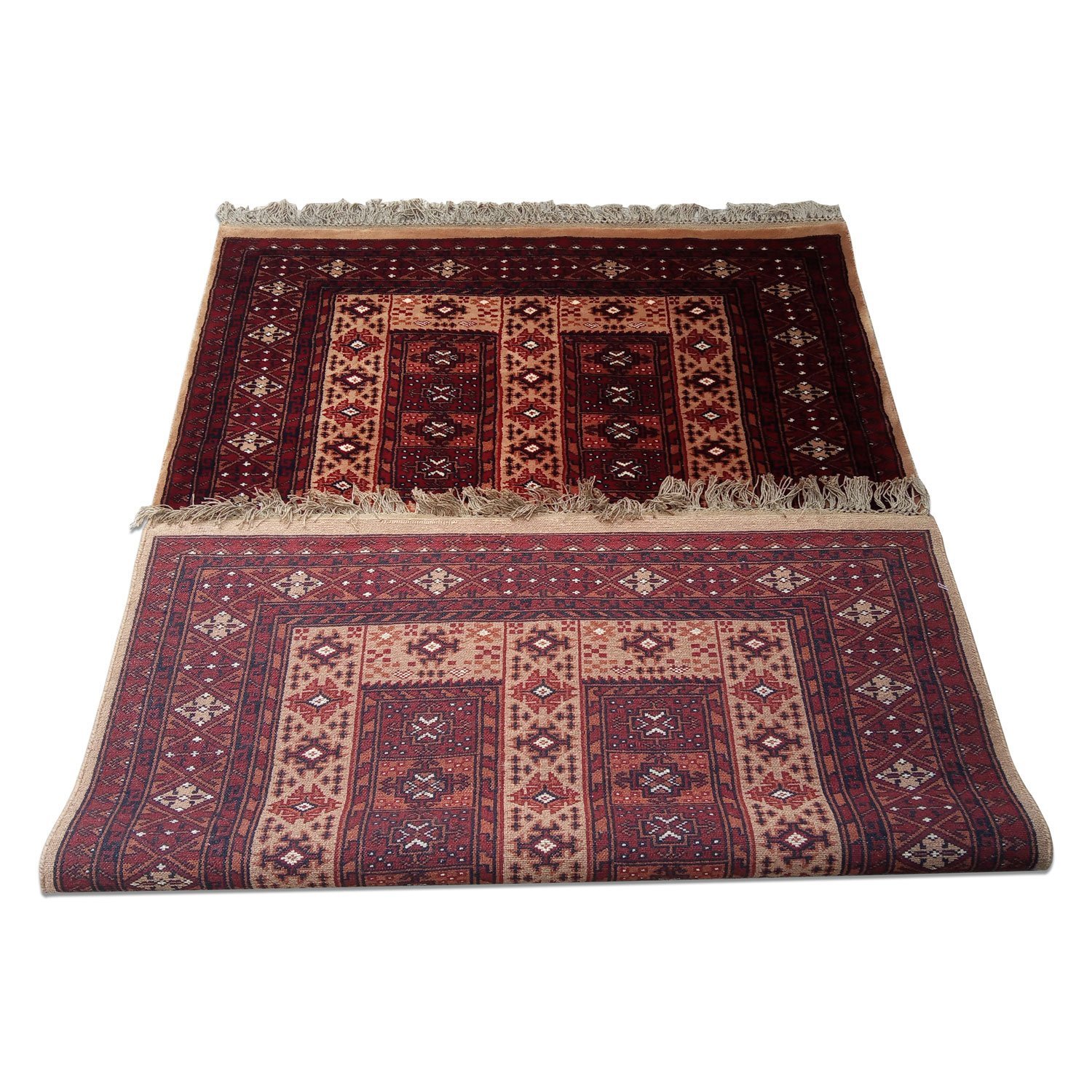 4×6 Feet Handmade Wool Carpet Royal Yellow Hand Knotted Dubba Carpet - Image 6