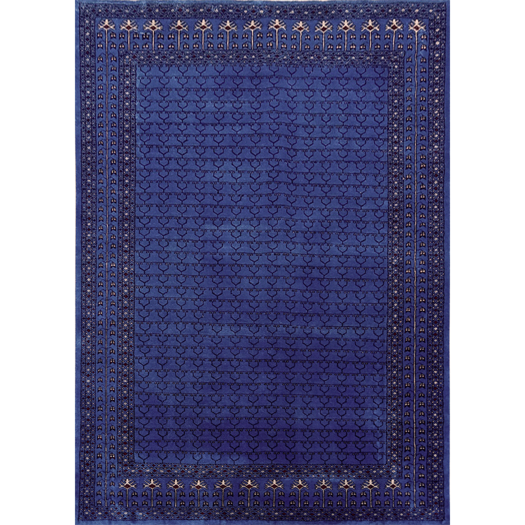 5×7 Feet Handmade Wool Carpet Purple Hand Knotted Parda Carpet