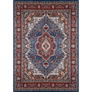 5×7 feet Blue Hand Knotted Persian Carpet Wool