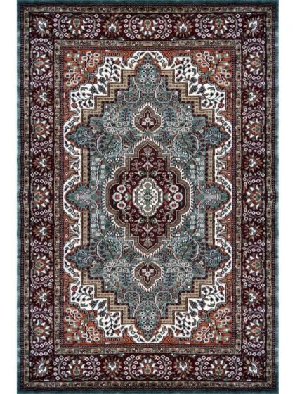 4×6 Feet Sky Blue Hand Knotted Persian Carpet