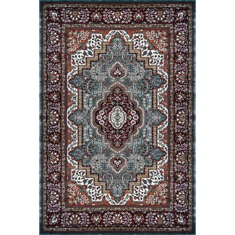 4×6 Feet Sky Blue Hand Knotted Persian Carpet
