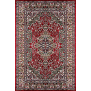 6×9 Ft Handmade Carpet Royal Red Persian Carpet