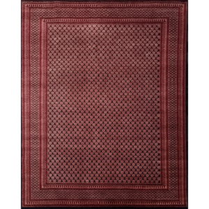 8x10 Feet Hand Knotted Wool Black Lichi Carpet